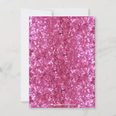 Roze barbepoetin-show kaart (Achterkant)