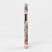Roze Barok Rococo Bloem Morris Case-Mate iPhone Case (Achterkant/rechts)