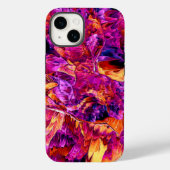 Roze barst Abstract | iPhone 14 Hoesje-Mate Case-Mate iPhone Case (Achterkant)
