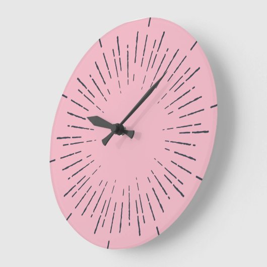 Roze barst grote klok (Hoek)