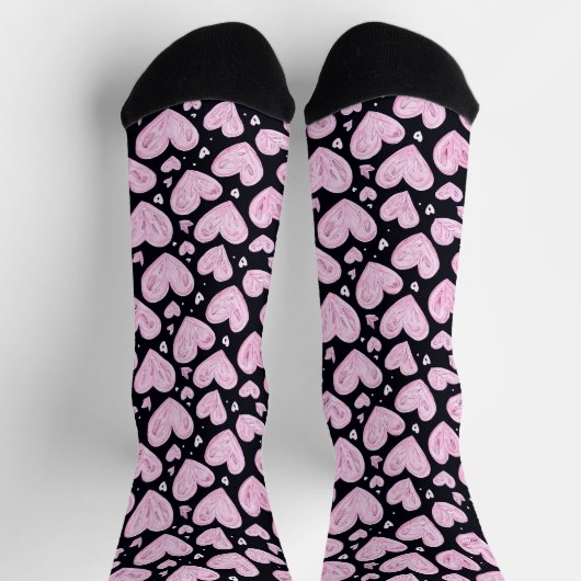 Roze basissockets sokken (Top)