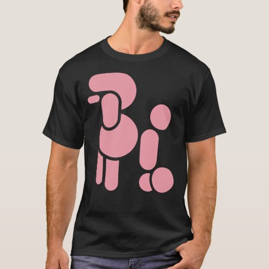 Roze basisstation t-shirt (Voorkant)