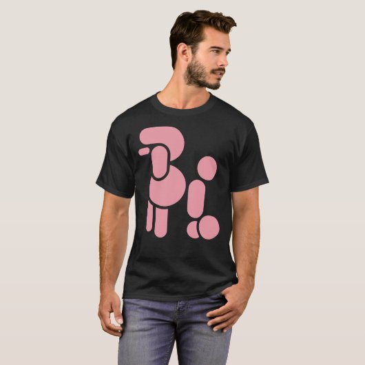 Roze basisstation t-shirt (Voorkant volledig)