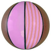 Roze Basketball Basketbal (Verticaal)
