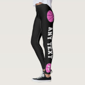 Roze Basketball Custom Team Name and Player Number Leggings (Links)
