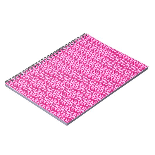 Roze batik notitieboek (Linkerzijde)