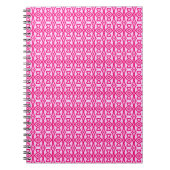 Roze batik notitieboek (Voorkant)