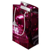 Roze Baubles cadeautas, klein Cadeauzakje (Voorkant Gekanteld)