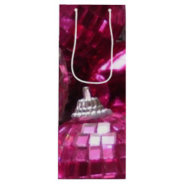 Roze Baubles cadeauwijn Wijn Cadeautas