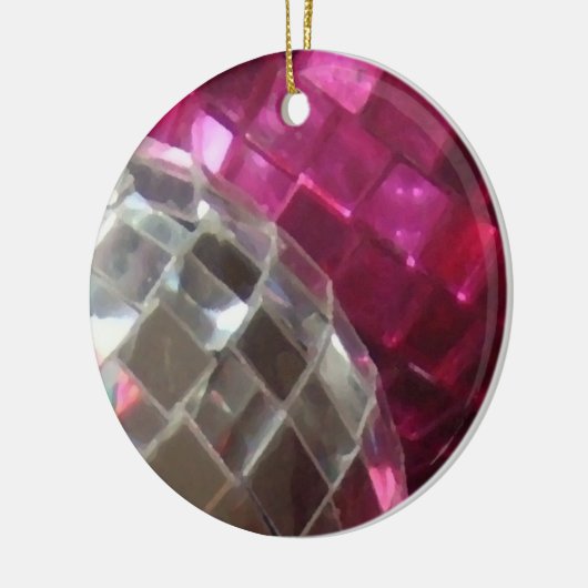 Roze Baubles ornament (Links)