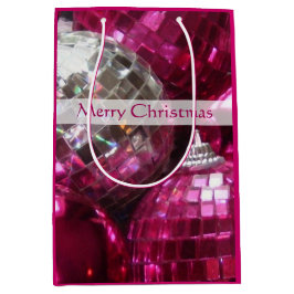 Roze Baubles Verry kerstcadeautas medium Medium Cadeauzakje