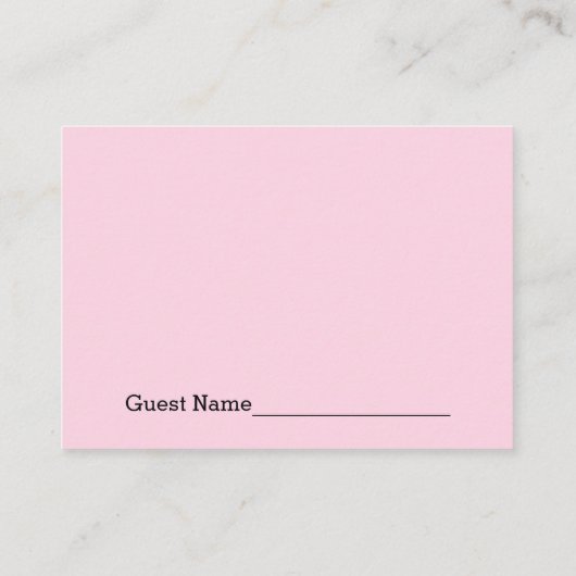 Roze BBQ Baby shower Luier Raffle Tickets Informatiekaartje (Achterkant)