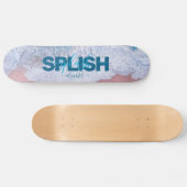 Roze Beach Bermuda Persoonlijk Skateboard (Horizontaal)