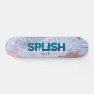 Roze Beach Bermuda Persoonlijk Skateboard