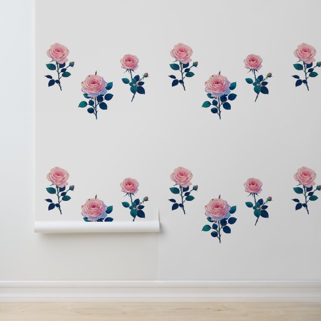 Roze beautje behang (Applicatie)