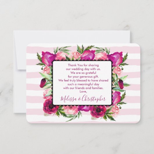 Roze Bedankt en papegaaiachtigen Bouquet Weddensch (Achterkant)