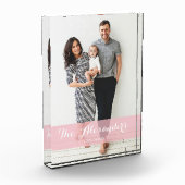 roze bedekking | Gepersonaliseerde familie fotoblo Fotoblokken (Links)