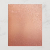 Roze  Bedrukte Gastnaam Trouwplaats Kaart (Achterkant)