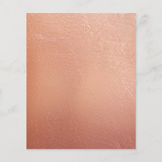 Roze Bedrukte Gastnaam Trouwplaats Kaart (Achterkant)