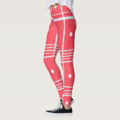 Roze bedrukte leggings (Links)