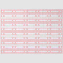 Roze beeninleg stippen rand decoupage papier