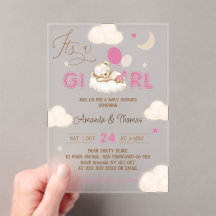 Roze Beer Babyshower
