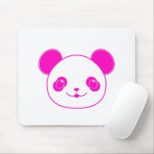Roze Beer Kawaii Panda Muismat (Met muis)