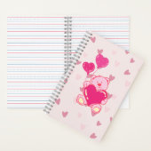 ROZE BEER NOTITIEBOEK (Binnen)