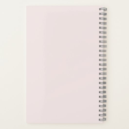 ROZE BEER NOTITIEBOEK (Achterkant)