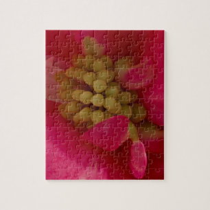Roze Begonia Stamen Macro Puzzle Legpuzzel