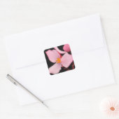 Roze Begonia Sticker (Envelop)