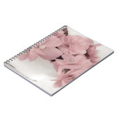 Roze Begonias Notitieboek (Linkerzijde)