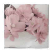 Roze Begonias Tegeltje (Voorkant)