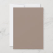 Roze Behang | Elegant Minimalistisch Ontwerp Bedankkaart (Achterkant)