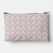 Roze beige geometrisch patroon etui (Achterkant)