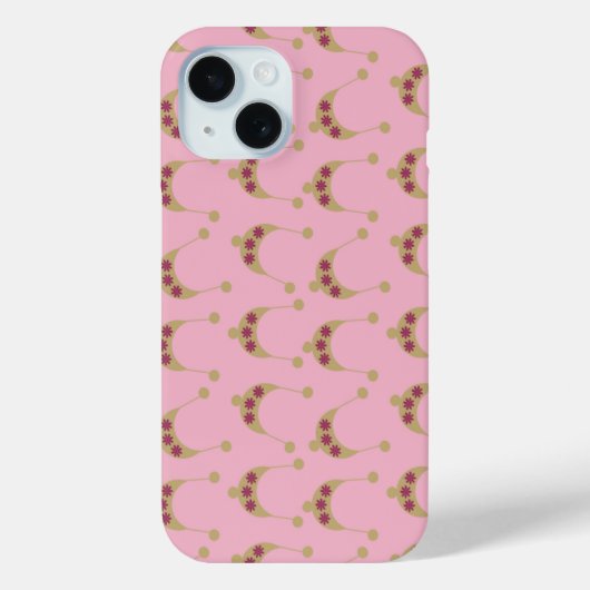 roze beige hoeden Case-Mate iPhone case (Achterkant)