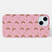 roze beige hoeden Case-Mate iPhone case (Achterkant (horizontaal))