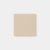 Roze beige to-do lijst post-it® notes (Voorkant)
