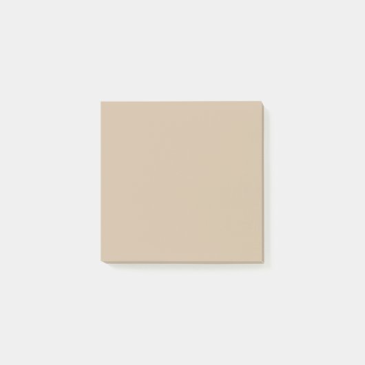Roze beige to-do lijst post-it® notes (Voorkant)
