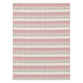 Roze beige versiering tafelkleed (Voorkant)