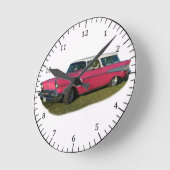 roze Bel Air klok (Hoek)