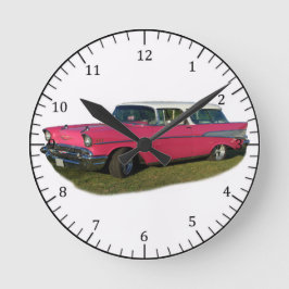 roze Bel Air klok