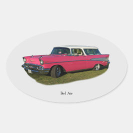 roze Bel Air sticker