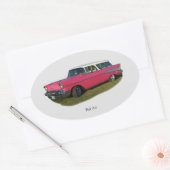 roze Bel Air sticker (Envelop)