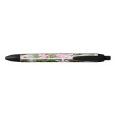 Roze Belladonna Lily Aangepaste pen (Achterkant)