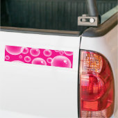 Roze bellen bumpersticker (Op Truck)