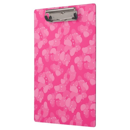 Roze bellen klembord (Links)