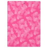 Roze bellen klembord (Achterkant)