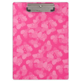 Roze bellen klembord (Voorkant)