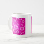 Roze bellen koffiemok (Voorkant links)